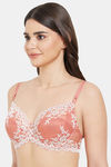 Wacoal Single Layered Wired 3/4Th Coverage Lace Bra - Faded Rose White Sand — thumbnail 3